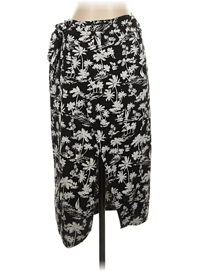 Pre-owned Maje Casual Skirt In Black