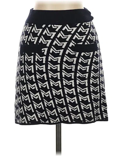 Pre-owned Maje Casual Skirt In Black