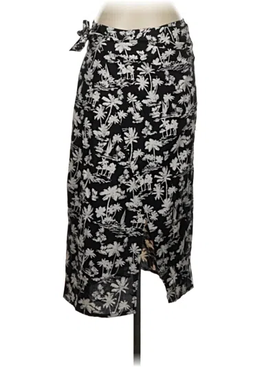 Pre-owned Maje Casual Skirt In Black