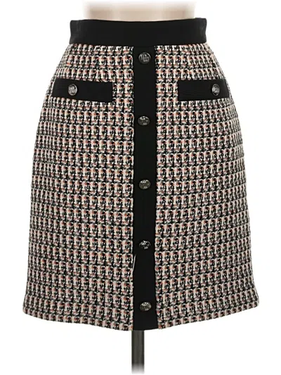 Pre-owned Maje Casual Skirt In Black