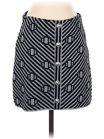 Pre-owned Maje Casual Skirt In Black