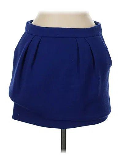 Pre-owned Maje Casual Skirt In Blue