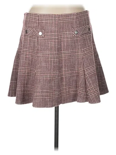 Pre-owned Maje Casual Skirt In Brown
