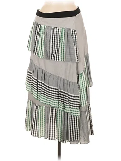 Pre-owned Maje Casual Skirt In Gray