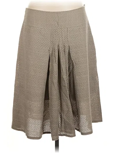 Pre-owned Maje Casual Skirt In Gray