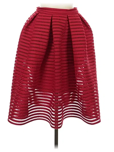 Pre-owned Maje Casual Skirt In Red