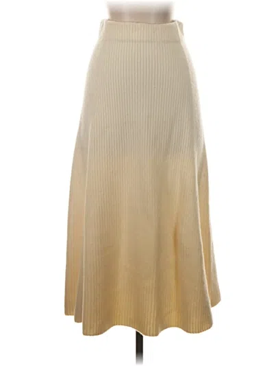 Pre-owned Maje Casual Skirt In Tan