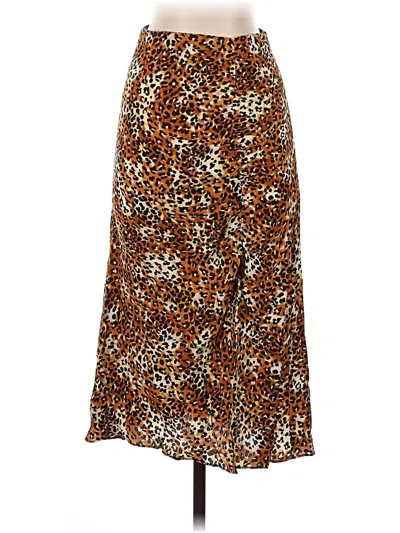 Maje Casual Skirt In Tan