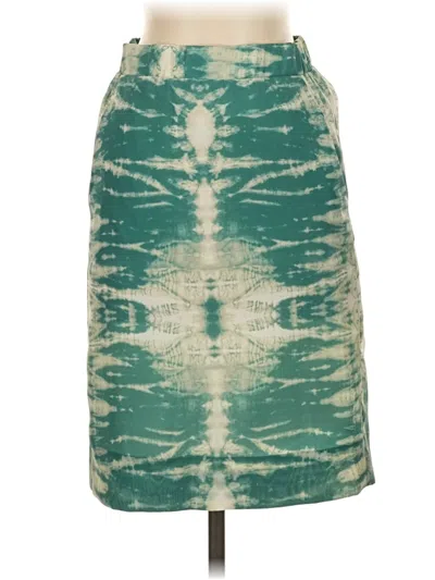 Pre-owned Maje Casual Skirt In Teal