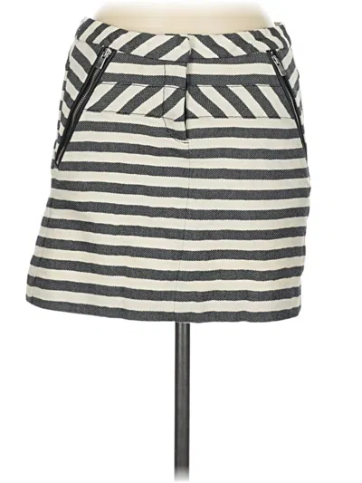 Pre-owned Maje Casual Skirt In White