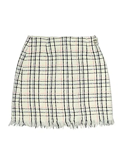 Pre-owned Maje Casual Skirt In White