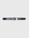 Maje Ceinture En Cuir Lisse In Black