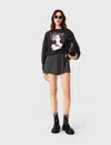 Maje Celine Dion Sweatshirt In Gray