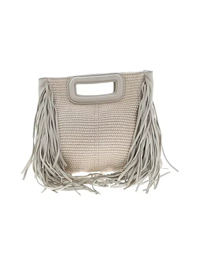 Pre-owned Maje Clutch In Gray
