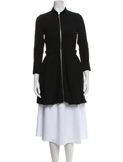 Pre-owned Maje Coat In Black