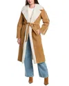 Maje Coat In Brown