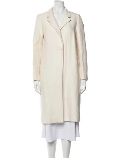 Pre-owned Maje Coat In Neutrals