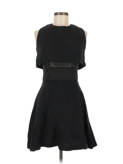 Pre-owned Maje Cocktail Dress In Black