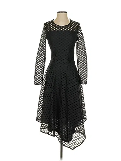 Pre-owned Maje Cocktail Dress In Black