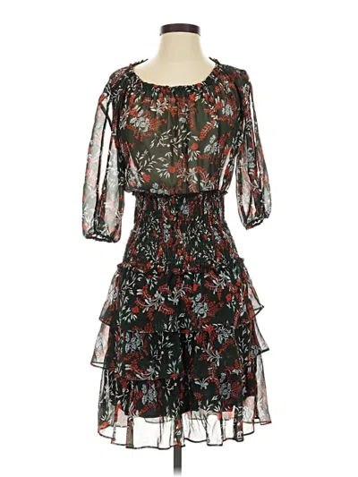 Pre-owned Maje Cocktail Dress In Black