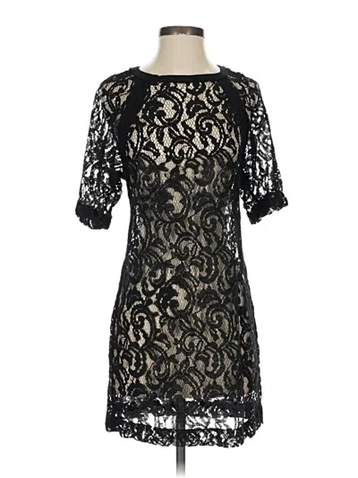 Pre-owned Maje Cocktail Dress In Black