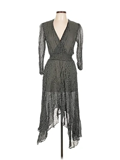 Pre-owned Maje Cocktail Dress In Black