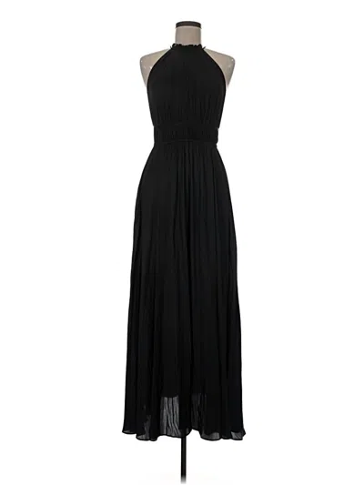 Pre-owned Maje Cocktail Dress In Black