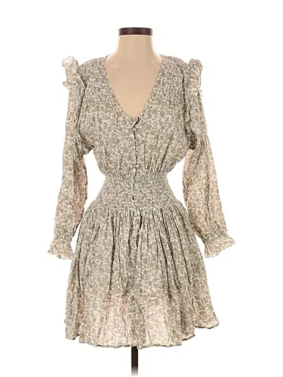 Pre-owned Maje Cocktail Dress In Brown