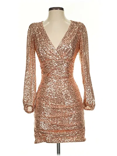 Maje Cocktail Dress In Gold