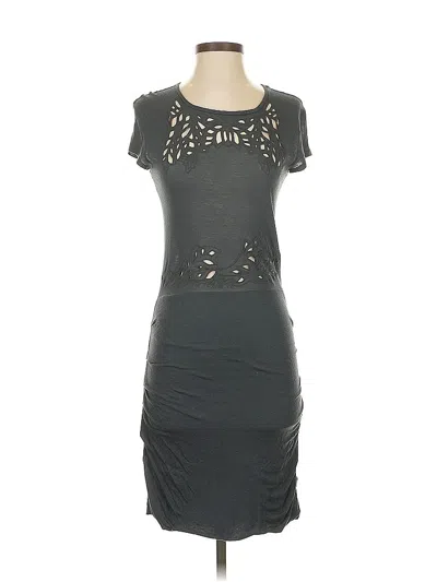 Pre-owned Maje Cocktail Dress In Gray