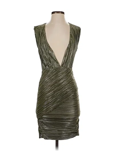 Pre-owned Maje Cocktail Dress In Green