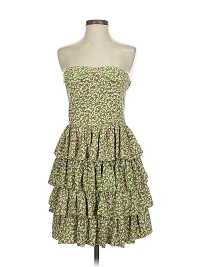 Pre-owned Maje Cocktail Dress In Green