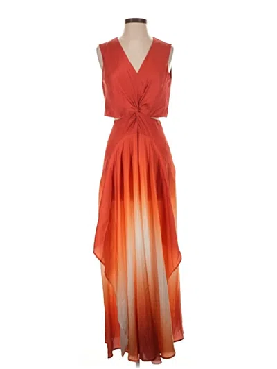 Maje Cocktail Dress In Orange