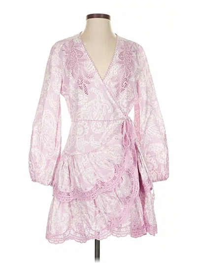 Pre-owned Maje Cocktail Dress In Pink