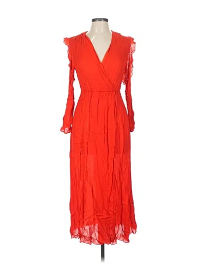 Pre-owned Maje Cocktail Dress In Red