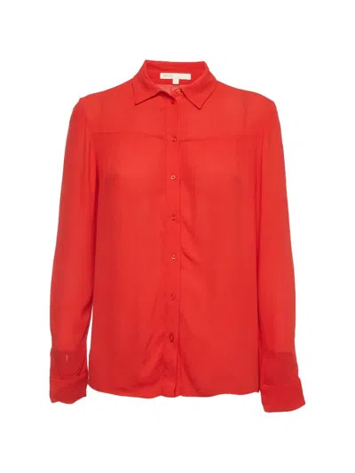 Pre-owned Maje Coleta Shirt In Red