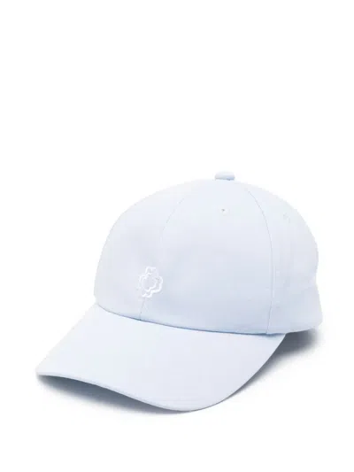 Maje Cotton Cap In Blue