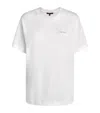 Maje Cotton Graphic T-shirt In White