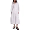 Maje Riponita Maxi Dress In Ecru