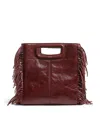 Maje Fringed Tote Bag In Multi