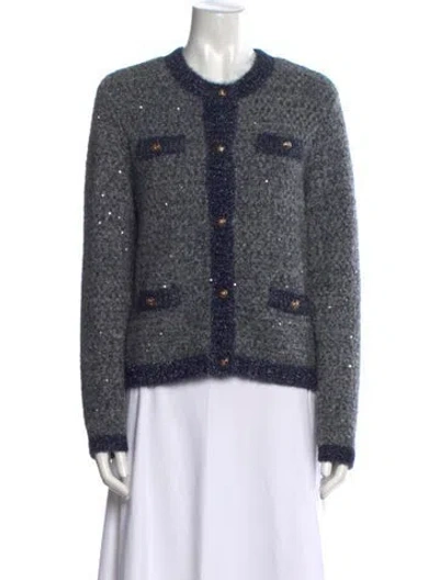 Pre-owned Maje Crew Neck Sweater