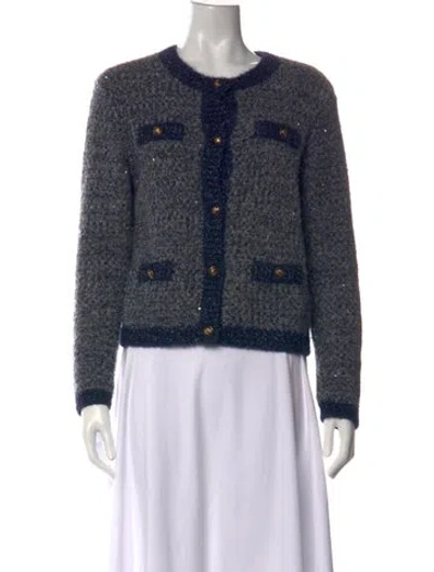 Pre-owned Maje Crew Neck Sweater