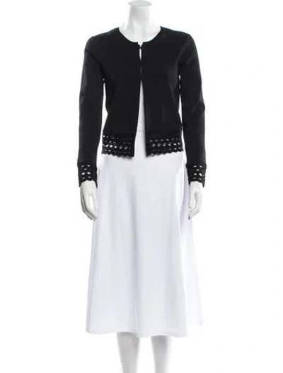 Pre-owned Maje Crew Neck Sweater In Blue