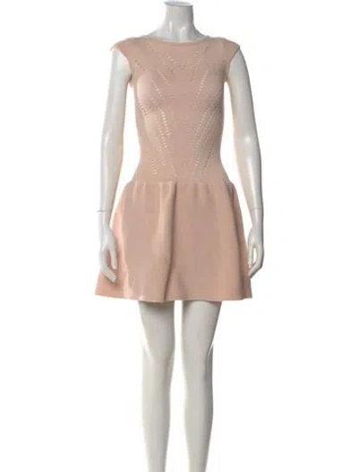 Pre-owned Maje Crew Neck Sweater In Pink