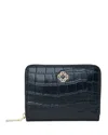 Maje Leather Wallet In Black