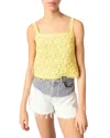 Maje Crochet-knit Crop Top
