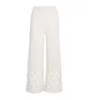 Maje Crochet-knit Trousers