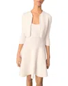 Maje Sequin-embellished Cardigan In White