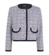 Maje Cropped Tweed Jacket