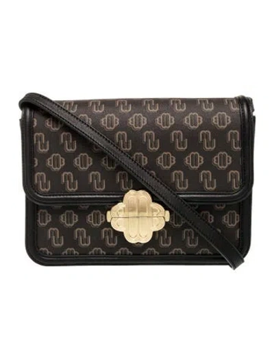 Pre-owned Maje Crossbody Bag In Black